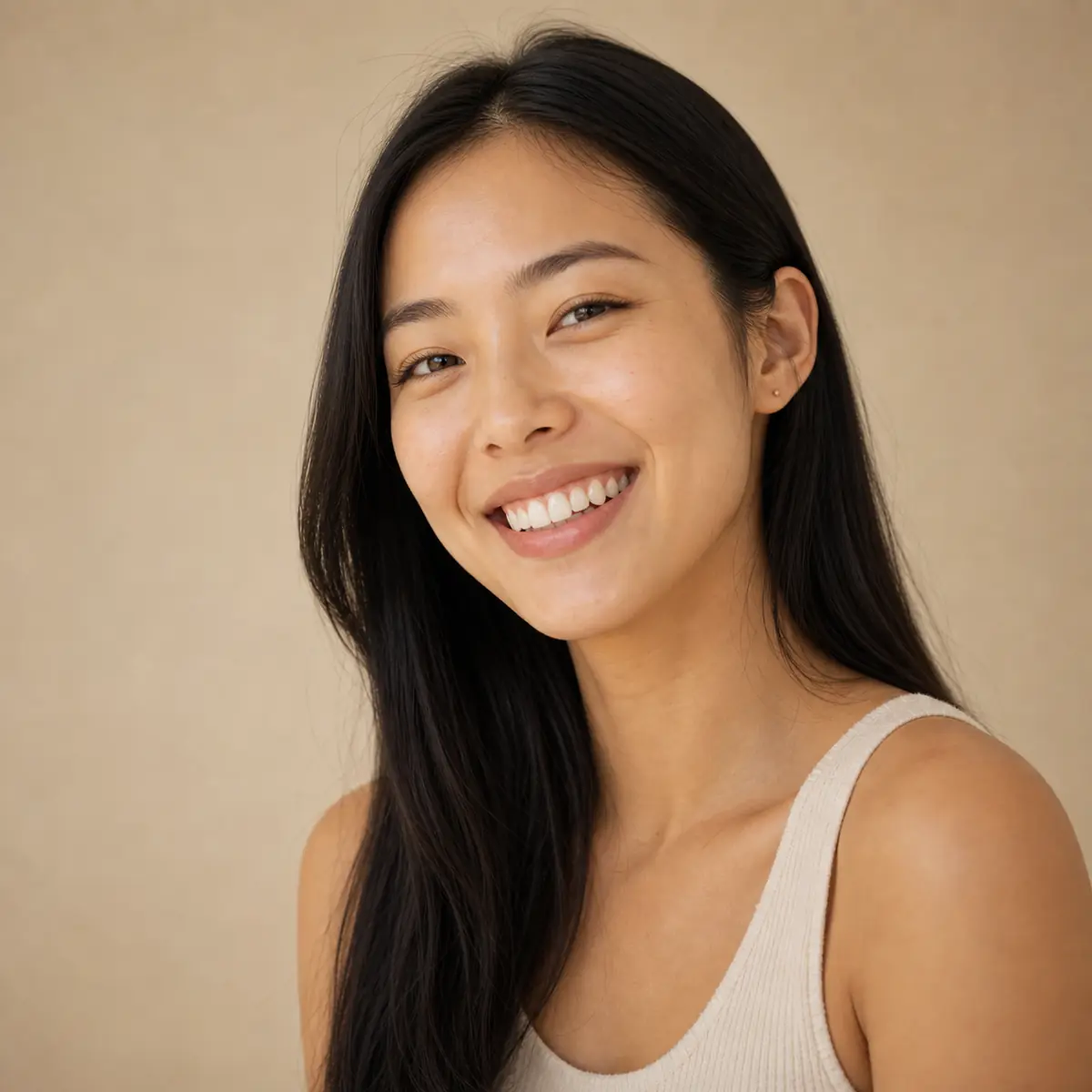 Invisalign patient smiling in Brooklyn