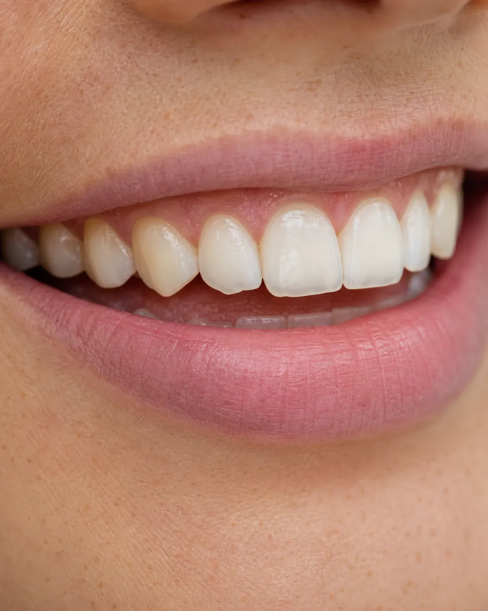 A bright, even and natural-looking smile after a smile makeover in Brooklyn